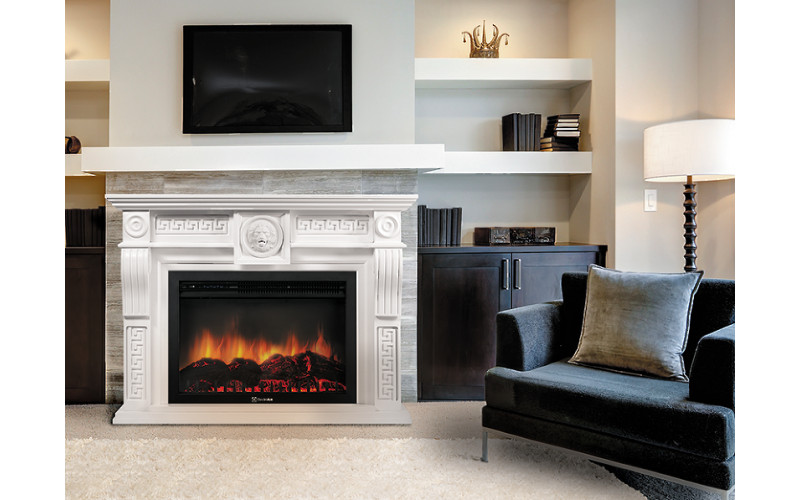 Портал Firelight Vittoriano 30 Белёный дуб